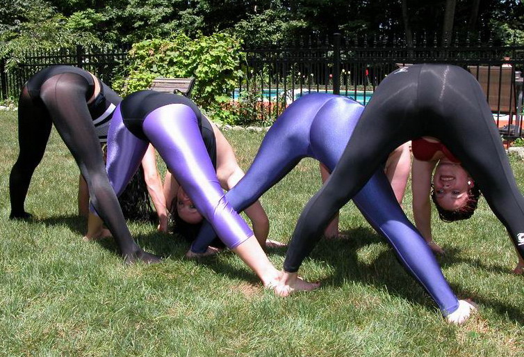 Afrikaner Schulmaedchen Leggings Oral