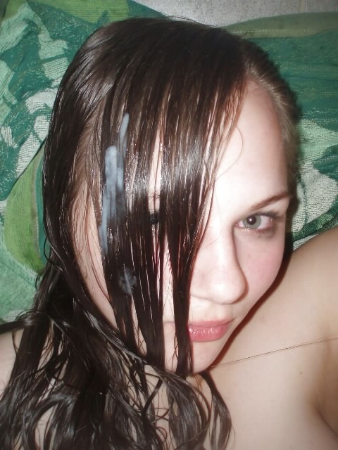 Facial shower long hair drilled